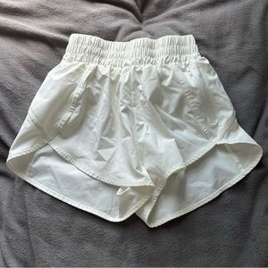 White Gym Shorts